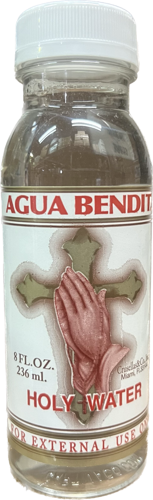 AGUA BENDITA / HOLY WATER 8oz /30