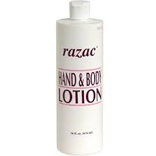 RAZAC LOTION 16oz /12 exp 10/27