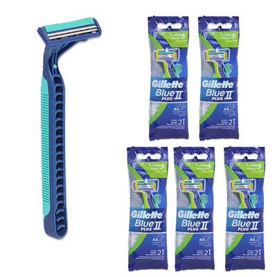 GILLETTE  BLUE II RAZOR  5ct /solo 10pk