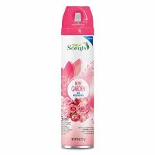 GREAT SCENTS AIR FRESHENER SPRAY ROSE GARDEN 9oz/12