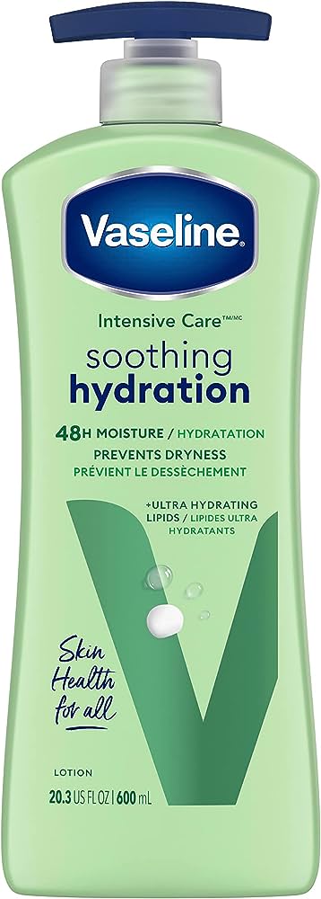 VASELINE LOTION SOOTHING HYDRATION 20.3oz /4