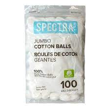 SPECTRA  COTTON BALLS 100PK /48