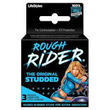 Life Styles Condoms Rough Rider 3pk /6 exp 11/28