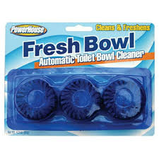 POWER H TOILET FRESH BOWL BLUE TABS  3ct /24