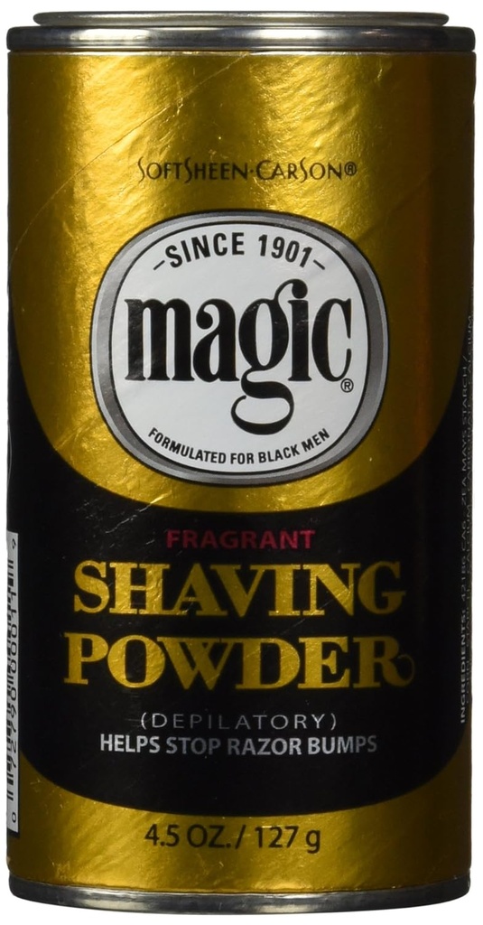 MAGIC SHAVING POWDER GOLD 4.5oz /6