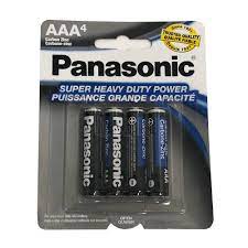 PANASONIC ''AAA''  BATTERY 4PK /48