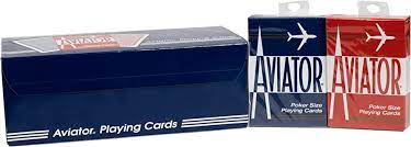 PLAYING CARDS AVIATOR 1-PK /12