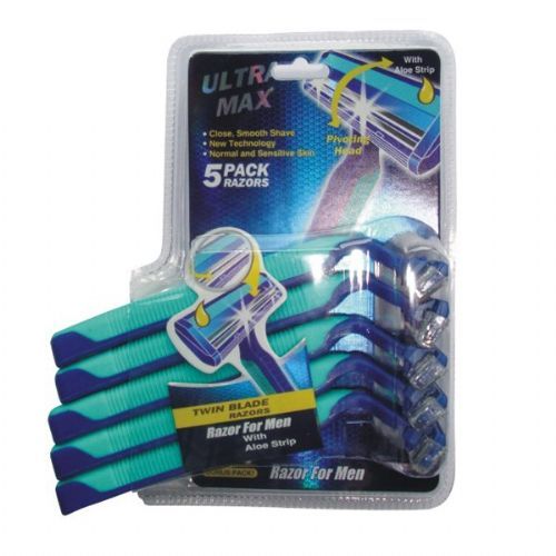 ULTRA MAX RAZOR F/MEN 5PK /36