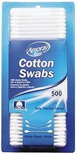 AMORAY COTTON SWABS 500CT/48