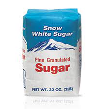 SNOW WHITE SUGAR 2 LB /20