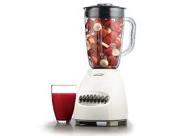 BRENTWOOD 12 SPD BLENDER WHITE PLASTIC JB-220W