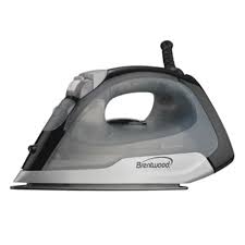 BRENTWOOD STEAM IRON BLACK MPI-53/10