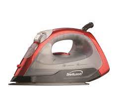 BRENTWOOD STEAM IRON RED 1000 WATS MPI-54/10