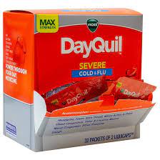 DAYQUIL COLD & FLU BOX 32-PK x 2's /20 exp 6/25