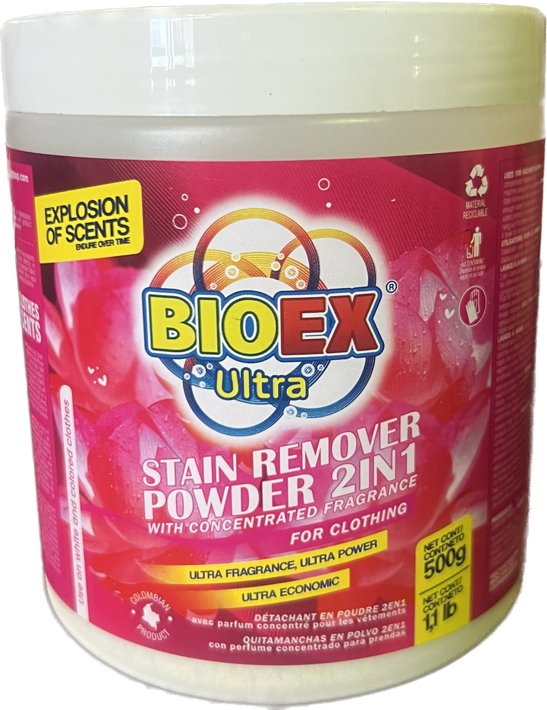 BIOEX LAUNDRY POWDER 2in1 Stain Remover 500GM/24