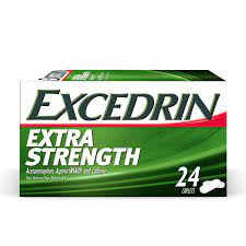 EXCEDRIN REGULAR E/S 24 Tabs. /6