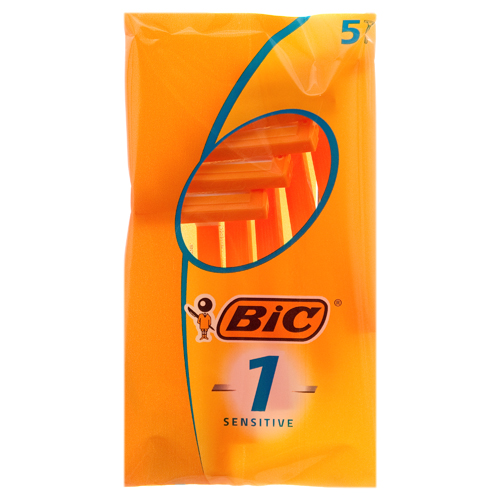 BIC RAZOR YELLOW 5-PK /40