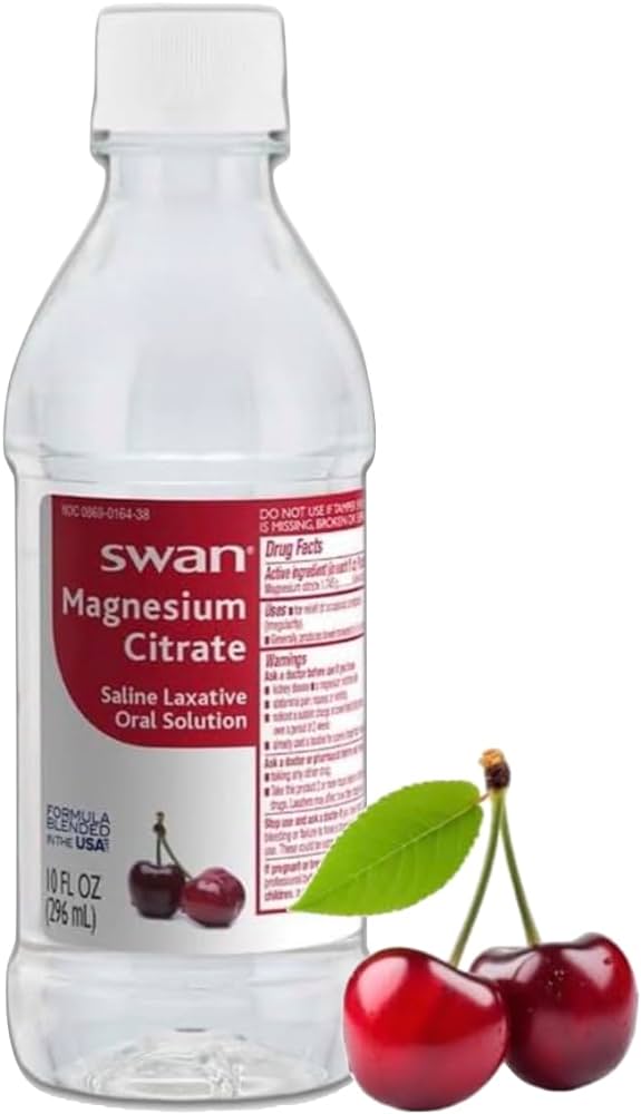 SWAN MAG CITRATE CHERRY  10oz /12 exp 8/26