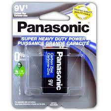 PANASONIC ''9V'' BATTERY X 1pk /48