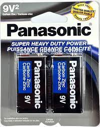 PANASONIC 9V X 2pk /48