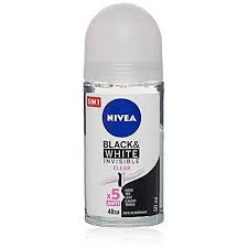 NIVEA DEOD. ROLL-ON INVISIBLE B&W 50ml/24