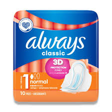 ALWAYS CLASSIC NORMAL10CT (NARANJA) /16