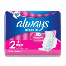 ALWAYS CLASSIC MAXI SUPER 9ct (FUSIA) /16