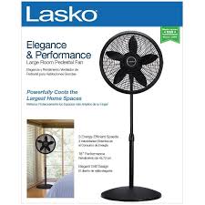 LASKO STAND FAN 18" BLACK (LK1827)