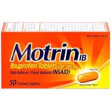 MOTRIN IB 200mg X 50 Tabs. /6