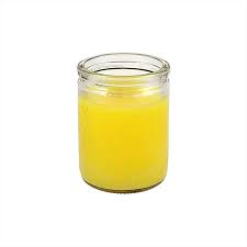 CANDLE 50 HR 3" YELLOW 24PK