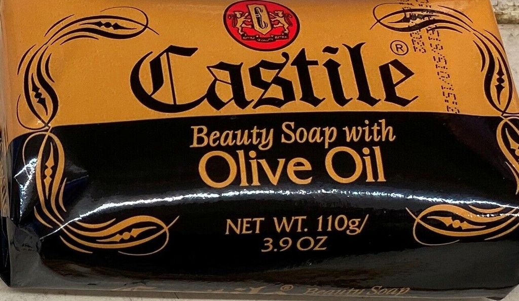 CASTILE BEAUTY SOAP W/OLIVE 110gm /72