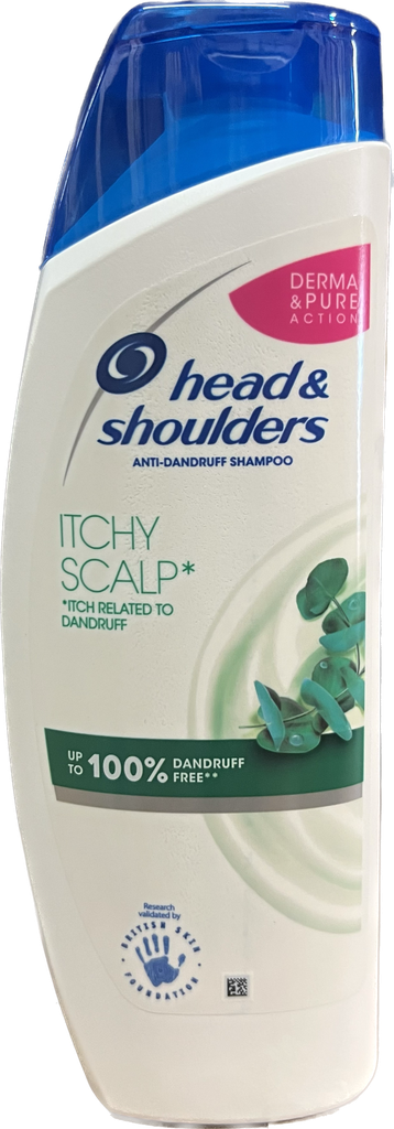 HEAD & SHOULDER SHAMPOO Itchy Scalp 500ML /6