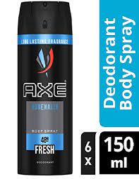 AXE DEOD SPRAY ADRENALINE  150ML /72