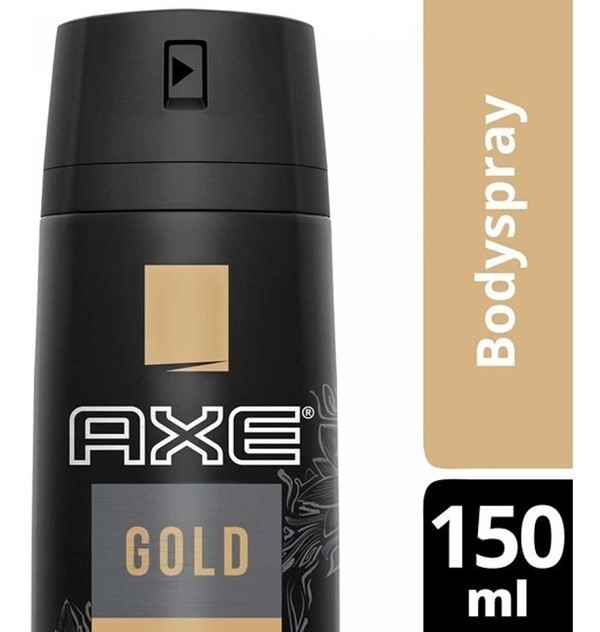 AXE DEODORANT SPRAY GOLD 150ML /72