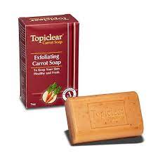 TOPICLEAR CARROT SOAP 200g /36