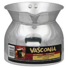 VASCONIA CHOCOLATERA 2.1QT ALUMINUM PITCHER /6