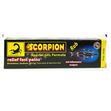 SCORPION GEL TUBE RUB 1oz /72 exp 3/27