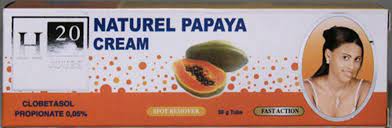 H20 PAPAYA CREAM TUBE 50gm /100 exp 10/27