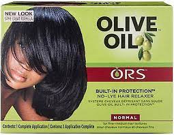 ORGANICS OLIVE OIL RELAXER KIT NORMAL /6