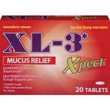 XL-3 COLD MEDICINE XPECT 24PK /24 (ROSADO)