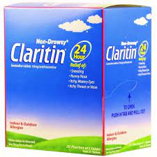 CLARITIN DISP. BOX 20PK /20 exp 1/26