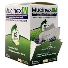 Mucinex DM Cough Suppre Box 20pk X 2 /20 exp 4/27