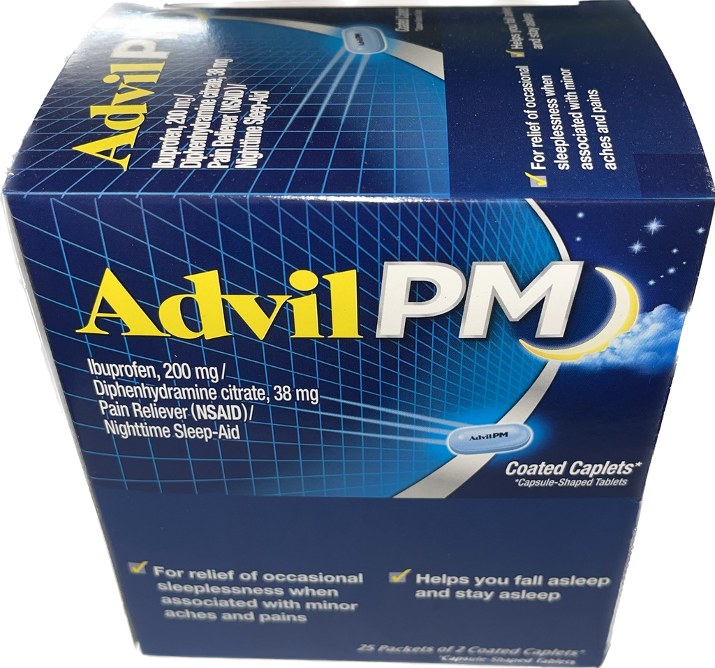ADVIL PM BOX 25-PK x 2's /20 exp 8/26