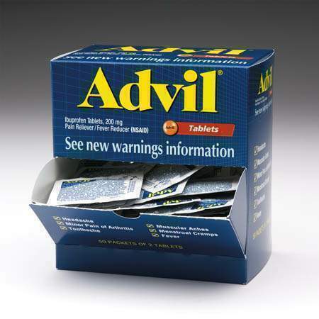 ADVIL REGULAR BOX 25 x 2's /20 exp 5/26