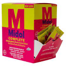 MIDOL CAP. DISPENSER BOX 20 X 2's /20 exp 5/26