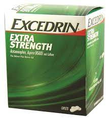 EXCEDRIN X-Str Disp. Box 25 x 2's /20 exp 1/27