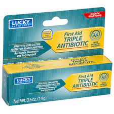 LUCKY TRIPLE ANTIBIOTIC 0.5oz /24 exp 7/25