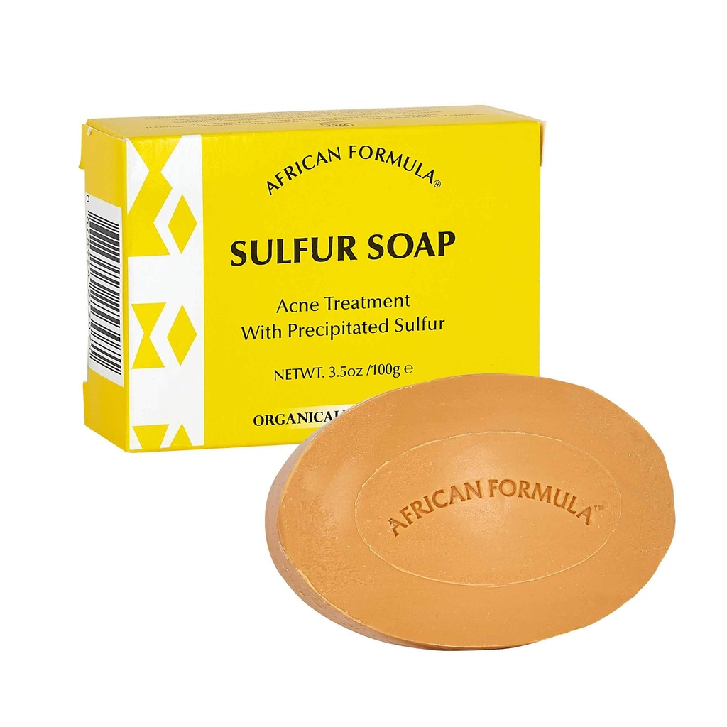 AFRICAN FORMULA  SULFUR SOAP 100g /96 exp 4/29