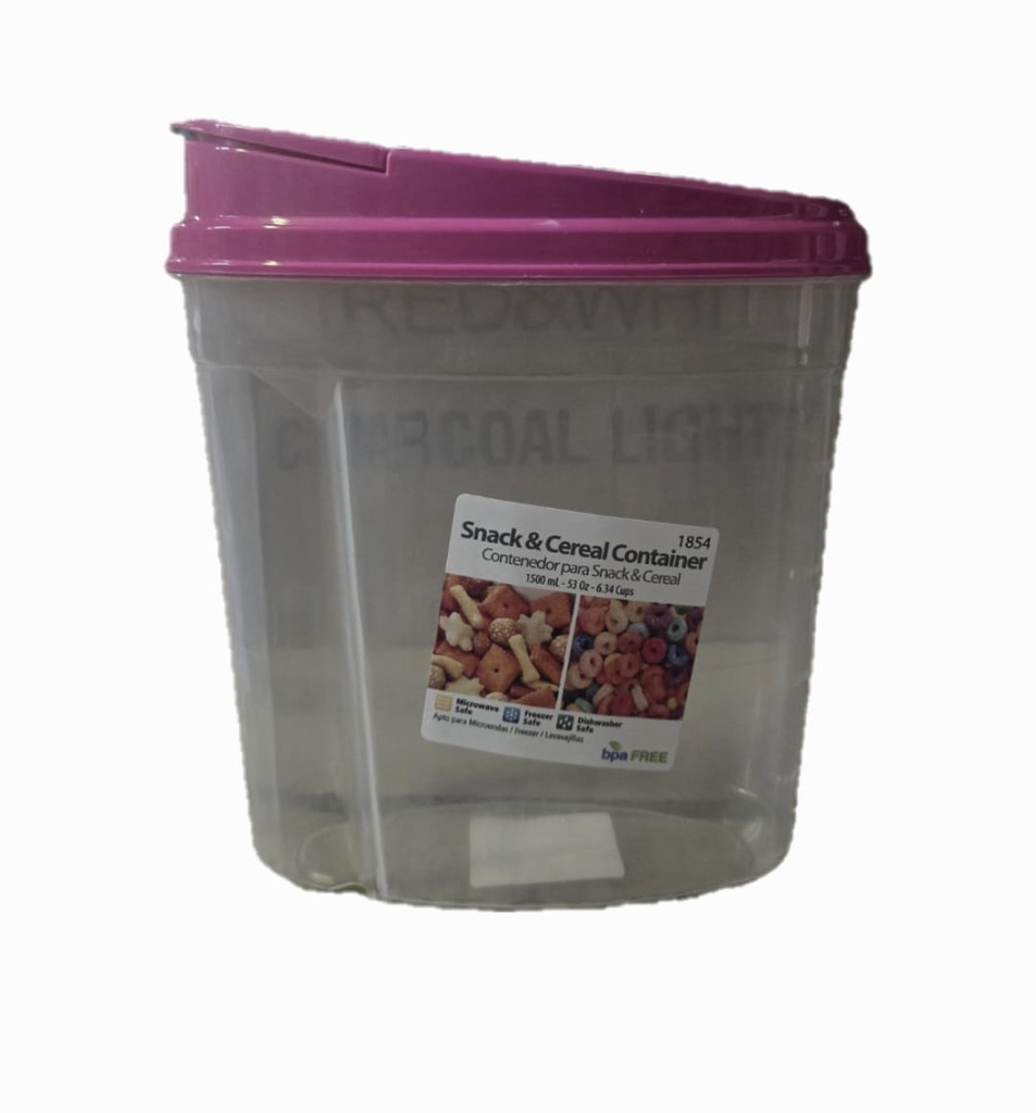 SNACK & CEREAL Container 50oz - 1.5L /48