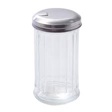 SUGAR DISPENSER GLASS JAR - AZUCARERAS